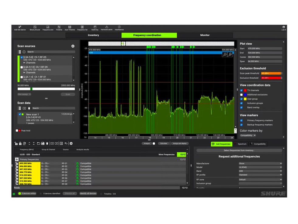 Shure Wireless Workbench 7 Now Available Church Production Magazine